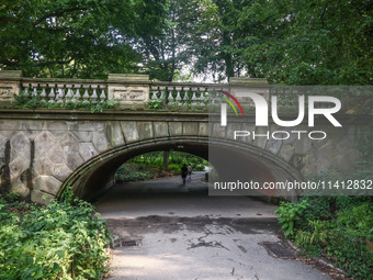 Glade Arch in Central Park in Manhattan, New York City, United States of America on July 6th, 2024. (