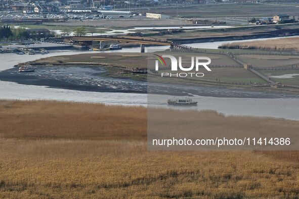 A general view is showing Ramsar Wetland in Suncheon Bay, South Korea. 