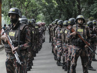 Border Guard Bangladesh officials are taking control of law and order after two days of intense clashes between the Pro-Government Student W...