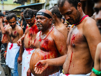 Thousands are gathering on the city's streets as Shia Muslims are observing Yavme Ashura. They are participating in a tazia procession to mo...