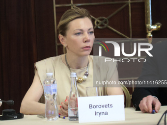 Deputy Minister of Foreign Affairs of Ukraine Iryna Borovets is attending the meeting of the Council for Human Rights, Gender Equality and D...