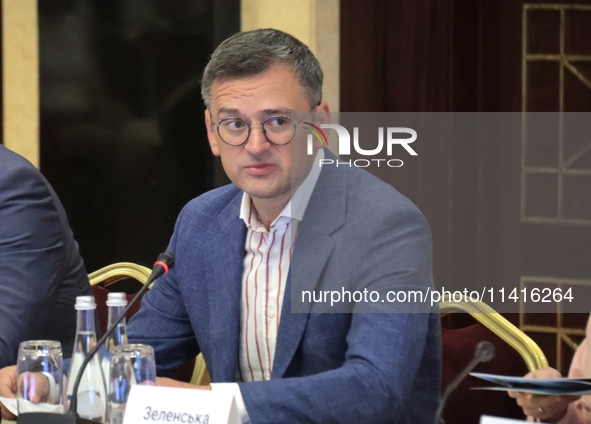 Minister of Foreign Affairs of Ukraine Dmytro Kuleba is attending the meeting of the Council for Human Rights, Gender Equality and Diversity...