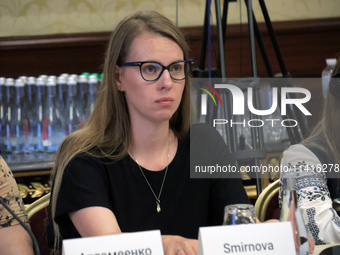 Deputy Minister of Education and Science of Ukraine Yevheniia Smirnova is attending the meeting of the Council for Human Rights, Gender Equa...