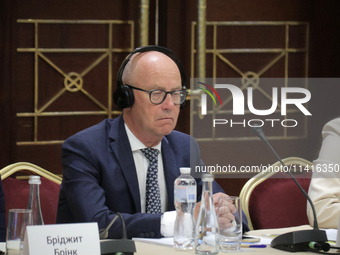 Ambassador Extraordinary and Plenipotentiary of the Kingdom of Denmark to Ukraine, Ole Egberg Mikkelsen, is attending the meeting of the Cou...