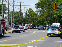 Four People Were Shot In A Gunfight In The Anacostia Neighborhood Of Washington DC With Reports Two Were Pronounced Dead And Two Others, Inc...