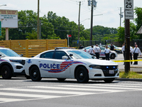 Four People Were Shot In A Gunfight In The Anacostia Neighborhood Of Washington DC With Reports Two Were Pronounced Dead And Two Others, Inc...