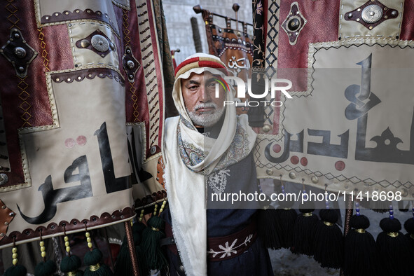  Muslims In Karbala, Iraq, On July 17, 2024 The Anniversary Of The Martyrdom Of Imam Hussein.Shiites In The World See This Today Is The Trag...