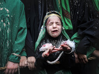  Muslims In Karbala, Iraq, On July 17, 2024 The Anniversary Of The Martyrdom Of Imam Hussein.Shiites In The World See This Today Is The Trag...