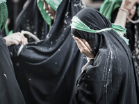  Muslims In Karbala, Iraq, On July 17, 2024 The Anniversary Of The Martyrdom Of Imam Hussein.Shiites In The World See This Today Is The Trag...