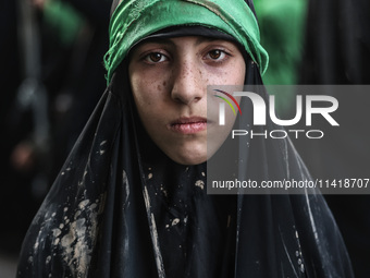  Muslims In Karbala, Iraq, On July 17, 2024 The Anniversary Of The Martyrdom Of Imam Hussein.Shiites In The World See This Today Is The Trag...