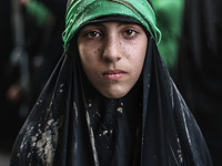  Muslims In Karbala, Iraq, On July 17, 2024 The Anniversary Of The Martyrdom Of Imam Hussein.Shiites In The World See This Today Is The Trag...