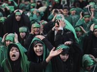  Muslims In Karbala, Iraq, On July 17, 2024 The Anniversary Of The Martyrdom Of Imam Hussein.Shiites In The World See This Today Is The Trag...