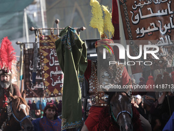  Muslims In Karbala, Iraq, On July 17, 2024 The Anniversary Of The Martyrdom Of Imam Hussein.Shiites In The World See This Today Is The Trag...