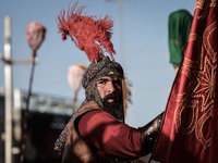  Muslims In Karbala, Iraq, On July 17, 2024 The Anniversary Of The Martyrdom Of Imam Hussein.Shiites In The World See This Today Is The Trag...