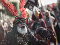  Muslims In Karbala, Iraq, On July 17, 2024 The Anniversary Of The Martyrdom Of Imam Hussein.Shiites In The World See This Today Is The Trag...