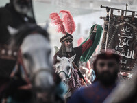  Muslims In Karbala, Iraq, On July 17, 2024 The Anniversary Of The Martyrdom Of Imam Hussein.Shiites In The World See This Today Is The Trag...