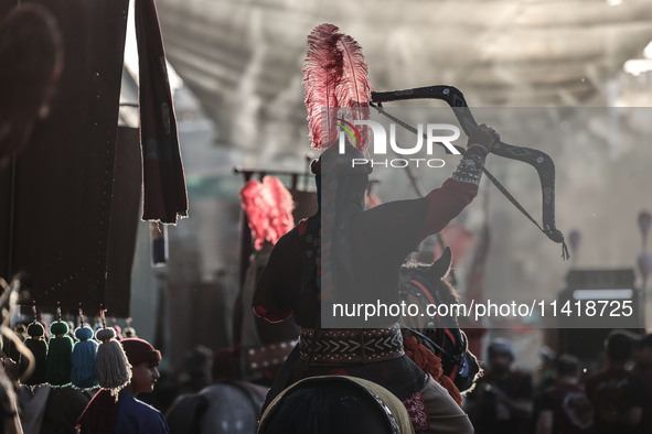  Muslims In Karbala, Iraq, On July 17, 2024 The Anniversary Of The Martyrdom Of Imam Hussein.Shiites In The World See This Today Is The Trag...