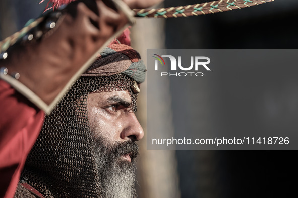  Muslims In Karbala, Iraq, On July 17, 2024 The Anniversary Of The Martyrdom Of Imam Hussein.Shiites In The World See This Today Is The Trag...