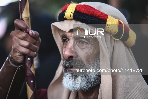  Muslims In Karbala, Iraq, On July 17, 2024 The Anniversary Of The Martyrdom Of Imam Hussein.Shiites In The World See This Today Is The Trag...