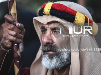  Muslims In Karbala, Iraq, On July 17, 2024 The Anniversary Of The Martyrdom Of Imam Hussein.Shiites In The World See This Today Is The Trag...