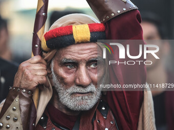  Muslims In Karbala, Iraq, On July 17, 2024 The Anniversary Of The Martyrdom Of Imam Hussein.Shiites In The World See This Today Is The Trag...