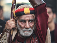  Muslims In Karbala, Iraq, On July 17, 2024 The Anniversary Of The Martyrdom Of Imam Hussein.Shiites In The World See This Today Is The Trag...