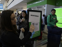 People are experiencing complications with their flights inside the International Airport of Mexico City, Mexico, due to a Microsoft compute...