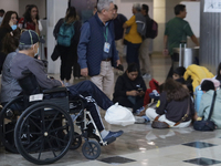 Passengers are experiencing complications with their flights inside the Mexico City International Airport due to Microsoft's computer crash,...