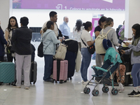 Passengers are experiencing complications with their flights inside the Mexico City International Airport due to Microsoft's computer crash,...