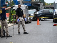 A 47-year-old male, Noel Williams, is being killed after being stabbed multiple times in Brooklyn, New York, United States, on July 20, 2024...