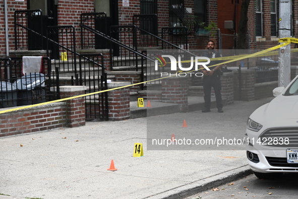 A 47-year-old male, Noel Williams, is being killed after being stabbed multiple times in Brooklyn, New York, United States, on July 20, 2024...