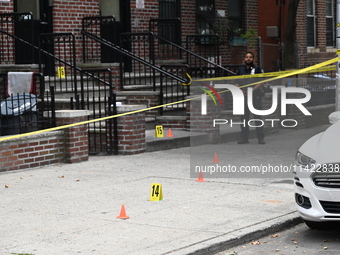 A 47-year-old male, Noel Williams, is being killed after being stabbed multiple times in Brooklyn, New York, United States, on July 20, 2024...