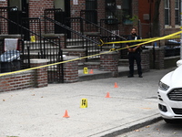 A 47-year-old male, Noel Williams, is being killed after being stabbed multiple times in Brooklyn, New York, United States, on July 20, 2024...