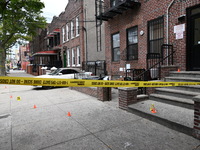 A 47-year-old male, Noel Williams, is being killed after being stabbed multiple times in Brooklyn, New York, United States, on July 20, 2024...