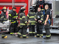 Emergency teams are outside. A generator and power outage issue are prompting a fire department response at Nassau University Medical Center...