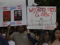 The Bangladeshi community members are holding a rally in front of the White House, in Washington DC, USA, on July 20, 2024. In the rally, th...