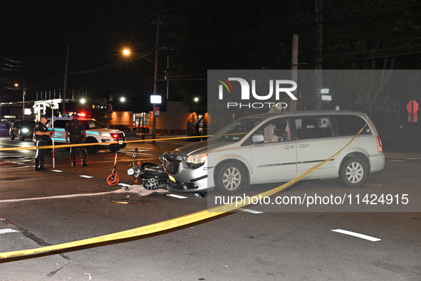 A fatal collision is involving a motorcycle and a vehicle in Staten Island, New York, United States, on July 20, 2024. At approximately 8:48...