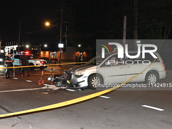 A fatal collision is involving a motorcycle and a vehicle in Staten Island, New York, United States, on July 20, 2024. At approximately 8:48...