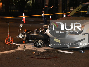 A fatal collision is involving a motorcycle and a vehicle in Staten Island, New York, United States, on July 20, 2024. At approximately 8:48...