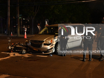 A fatal collision is involving a motorcycle and a vehicle in Staten Island, New York, United States, on July 20, 2024. At approximately 8:48...