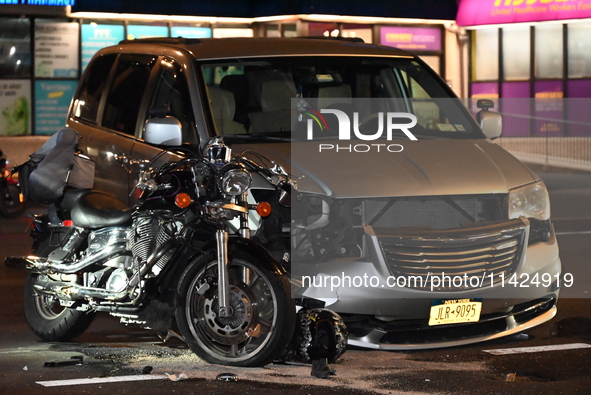 A fatal collision is involving a motorcycle and a vehicle in Staten Island, New York, United States, on July 20, 2024. At approximately 8:48...