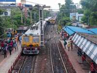 A railway station is being seen in Kolkata, India, on July 22, 2024. It is being expected that the railway is being allocated a substantial...