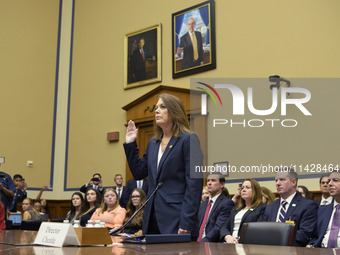 U.S. Secret Service Director Kimberly Cheatle is testifying before the House Oversight and Accountability Committee about the oversight of t...