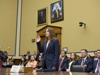 U.S. Secret Service Director Kimberly Cheatle is testifying before the House Oversight and Accountability Committee about the oversight of t...