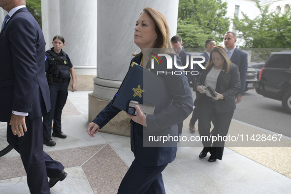 U.S. Secret Service Director Kimberly Cheatle is testifying before the House Oversight and Accountability Committee about the oversight of t...