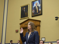 U.S. Secret Service Director Kimberly Cheatle is testifying before the House Oversight and Accountability Committee about the oversight of t...