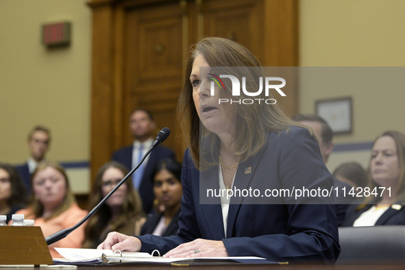 U.S. Secret Service Director Kimberly Cheatle is testifying before the House Oversight and Accountability Committee about the oversight of t...