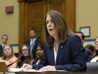 U.S. Secret Service Director Kimberly Cheatle is testifying before the House Oversight and Accountability Committee about the oversight of t...