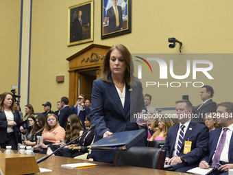 U.S. Secret Service Director Kimberly Cheatle is testifying before the House Oversight and Accountability Committee about the oversight of t...