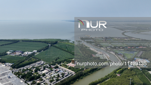 View of Chagan Lake in Songyuan, China, on July 18, 2024. 